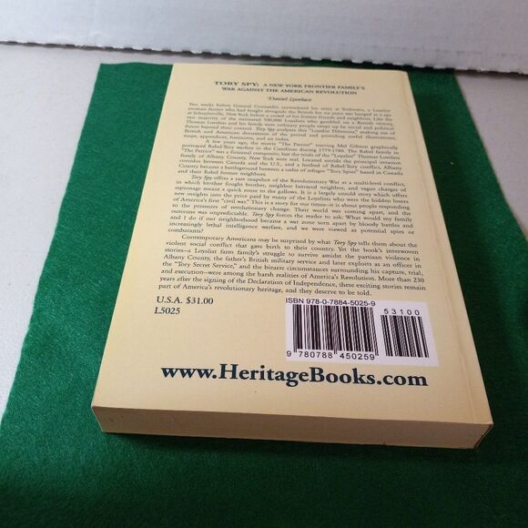 Tory Spy Book by Daniel Lovelace - Picture 2 of 3